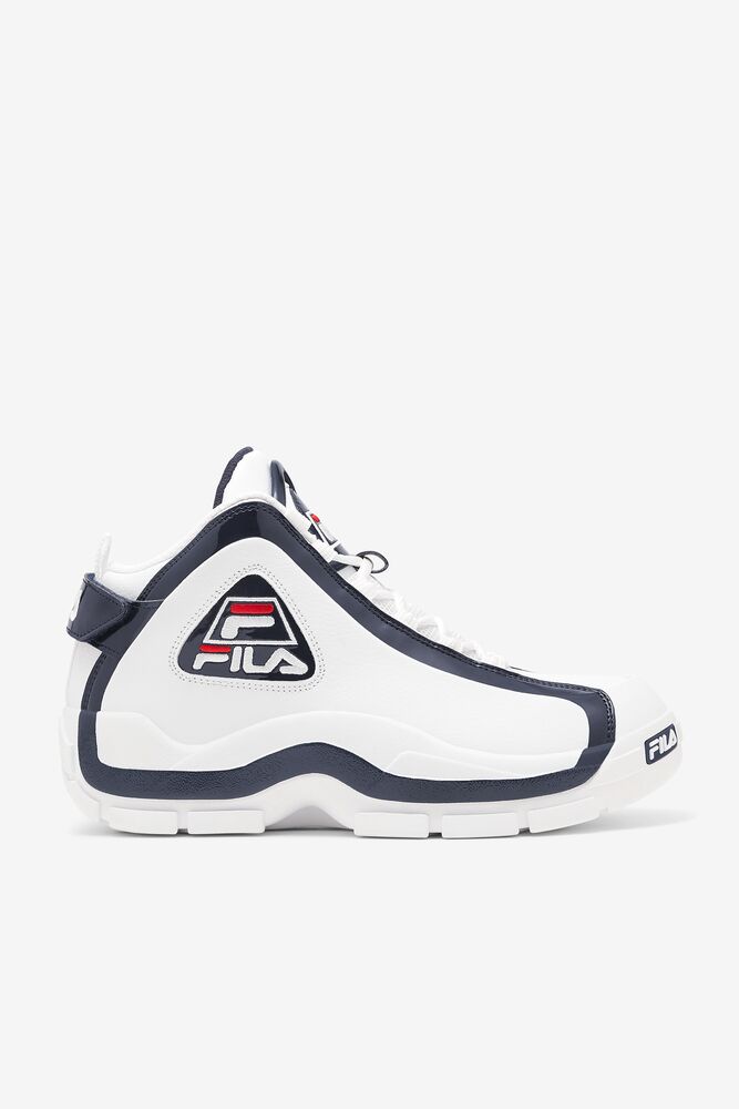 FILA Grant Hill 2 Sneakers White / Navy / Red,Mens Shoes | CA.RAYMWV273